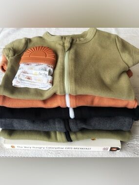 Organic Baby Bundle 3–6M | Parade Footies Set 🤍